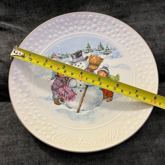 😀3 for $35./1986 Christmas Collector plate - Picture 2 of 3